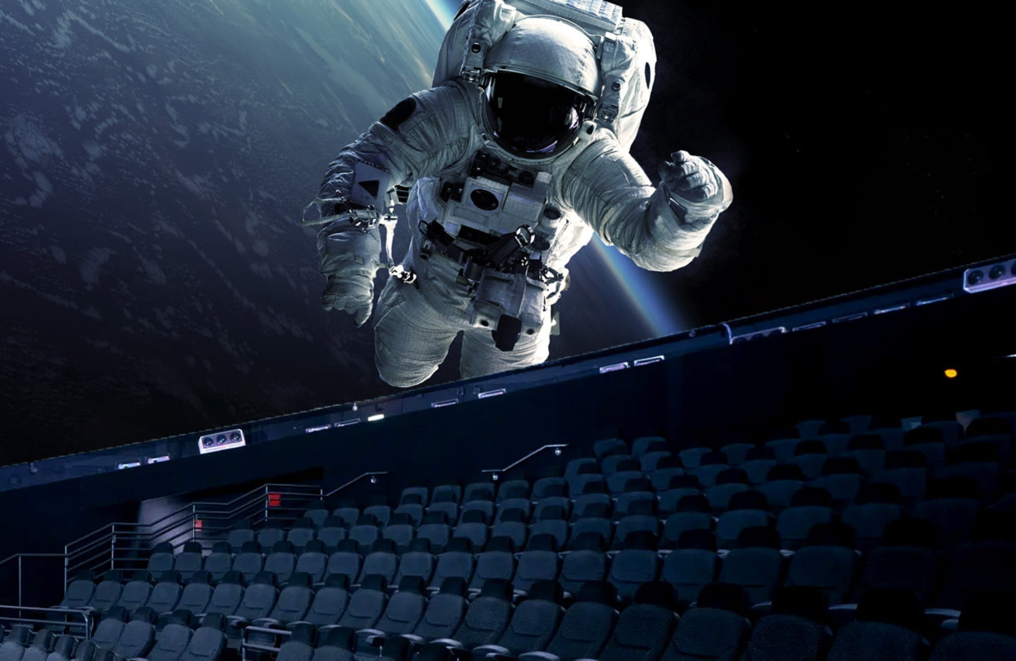 Salt Lake City Clark Planetarium Interior