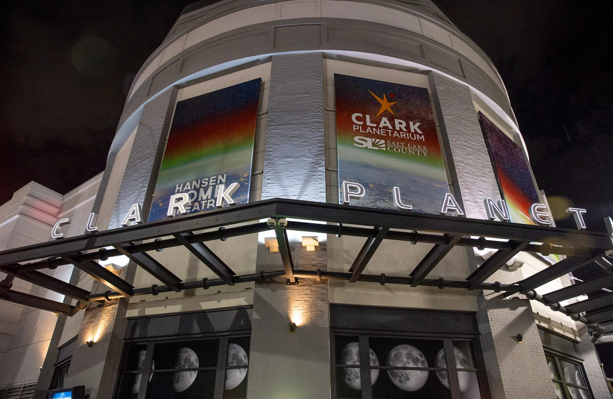 Salt Lake City Clark Planetarium Exterior